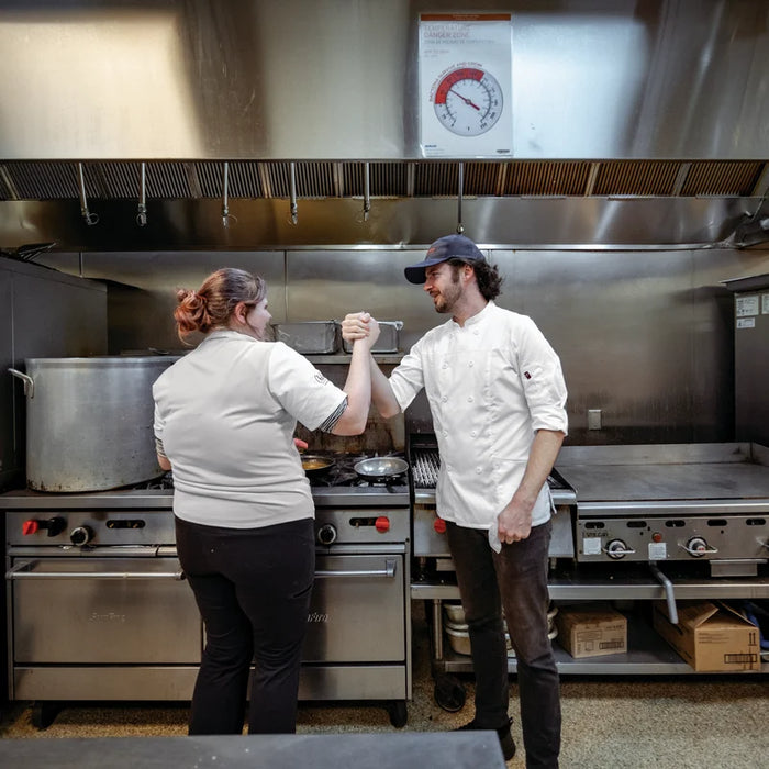 Red Kap® Men's Deluxe Airflow Chef Coat - 054M