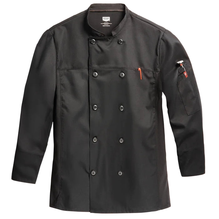 Red Kap® Men's Deluxe Airflow Chef Coat - 054M
