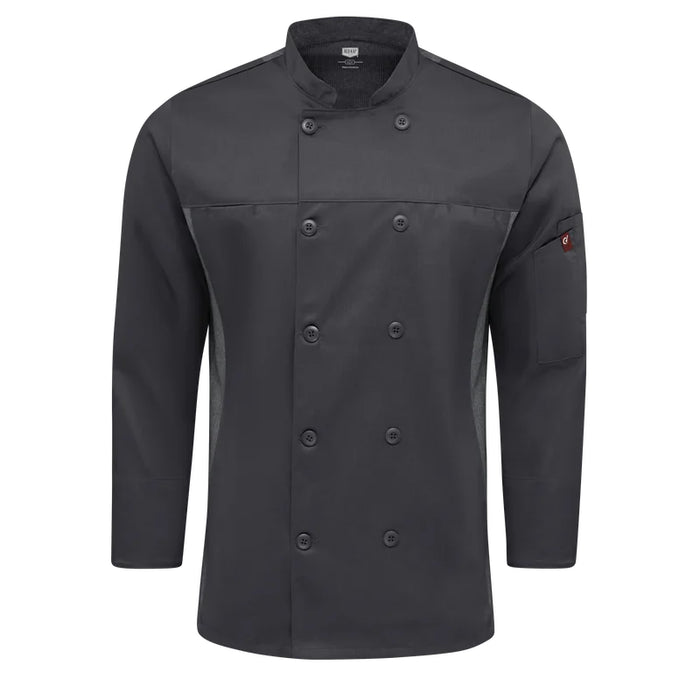 Red Kap® Men's Deluxe Airflow Chef Coat - 054M