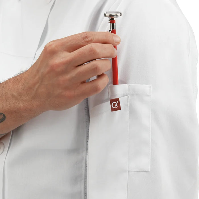 Red Kap® Men's Deluxe Airflow Chef Coat - 054M