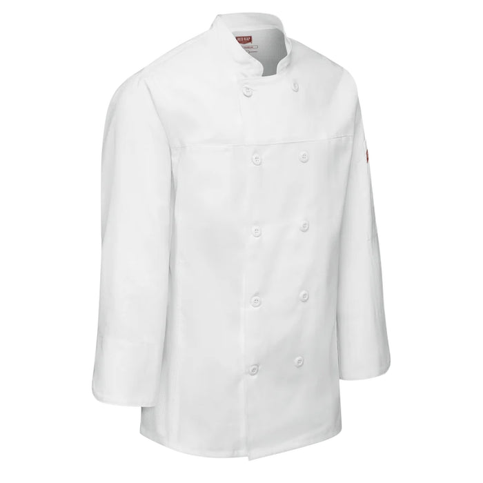 Red Kap® Men's Deluxe Airflow Chef Coat - 054M