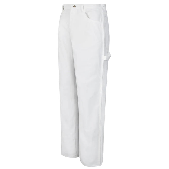 Red Kap® Men's Heavy-Duty Loose Fit Painter Dungaree Work Pant - PC80WH