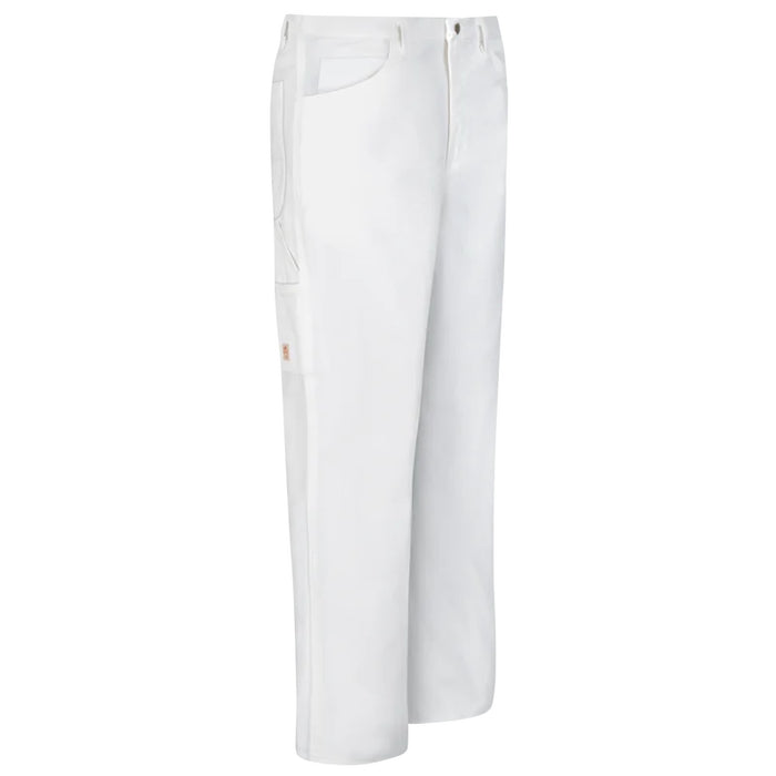 Red Kap® Men's Heavy-Duty Loose Fit Painter Dungaree Work Pant - PC80WH