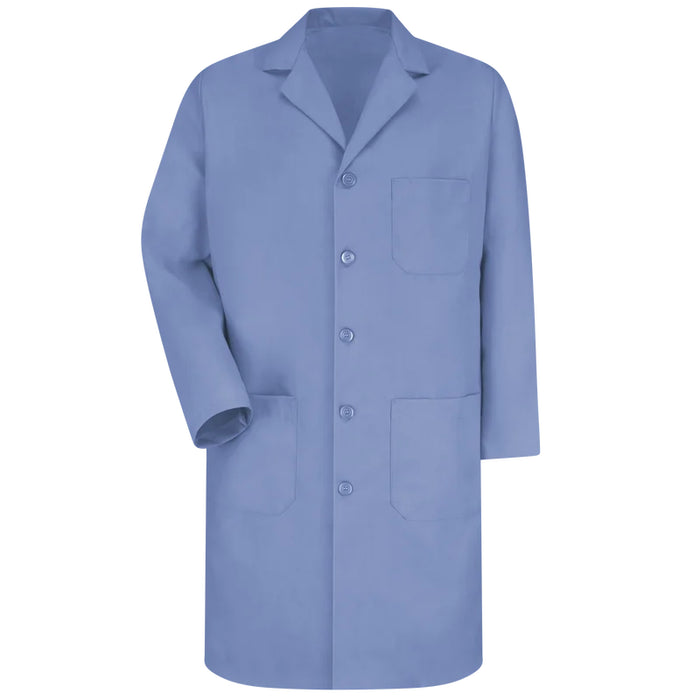 Red Kap® Men's Lined Collar Lab Coat with Five Closure Buttons - KP14
