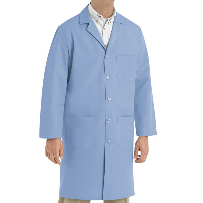 Red Kap® Men's Lined Collar Lab Coat with Five Closure Buttons - KP14