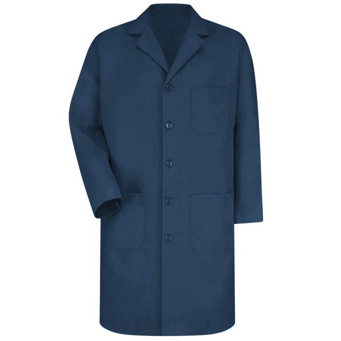 Red Kap® Men's Lined Collar Lab Coat with Five Closure Buttons - KP14