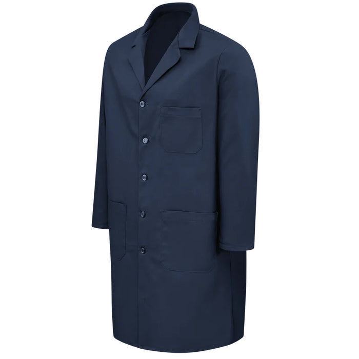 Red Kap® Men's Lined Collar Lab Coat with Five Closure Buttons - KP14