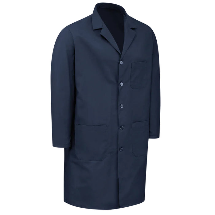 Red Kap® Men's Lined Collar Lab Coat with Five Closure Buttons - KP14