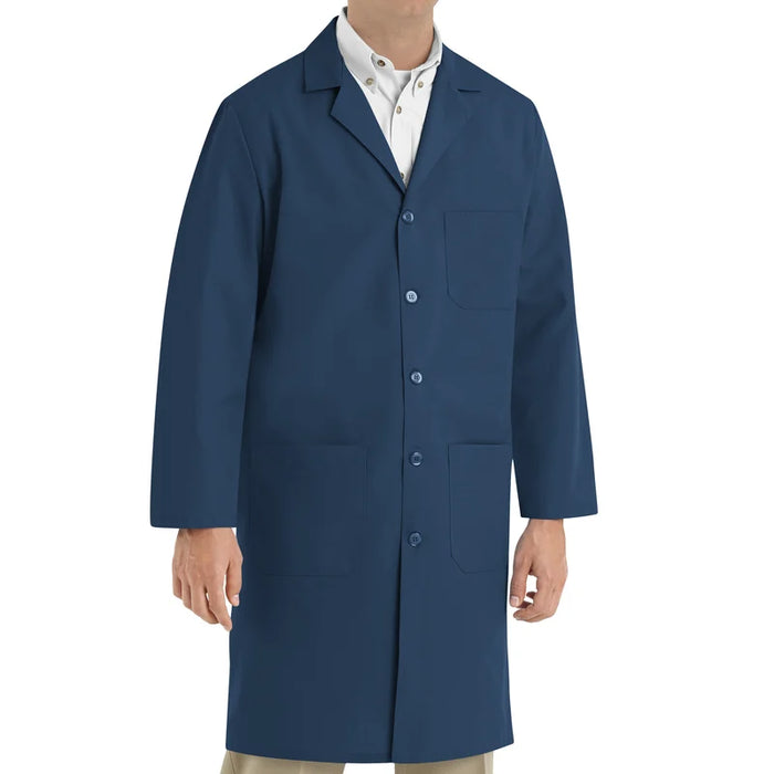 Red Kap® Men's Lined Collar Lab Coat with Five Closure Buttons - KP14