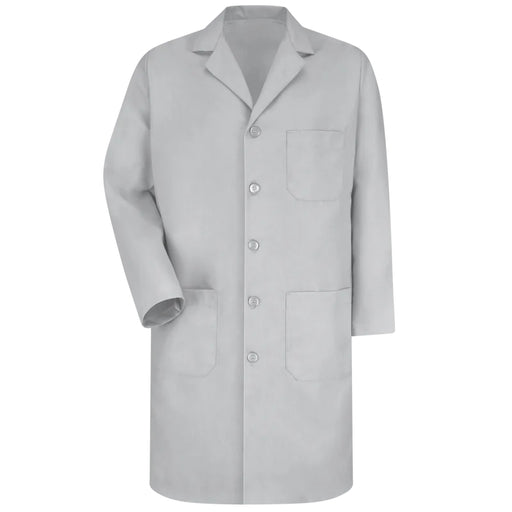 Red Kap® Men's Lined Collar Lab Coat with Five Closure Buttons - KP14