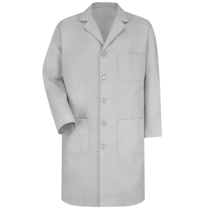 Red Kap® Men's Lined Collar Lab Coat with Five Closure Buttons - KP14
