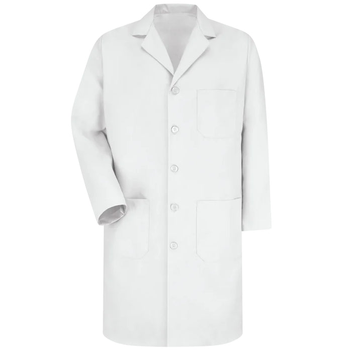 Red Kap® Men's Lined Collar Lab Coat with Five Closure Buttons - KP14