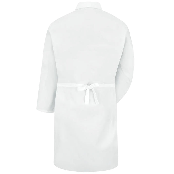 Red Kap® Men's Long-Sleeve Butcher Wrap - White - WS50WH