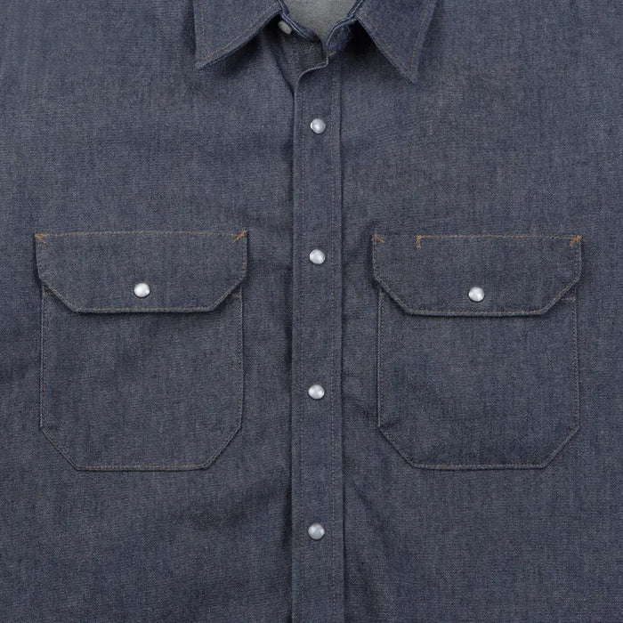 Red Kap® Men's Long Sleeve Deluxe Denim Shirt - 100% Cotton - SD78