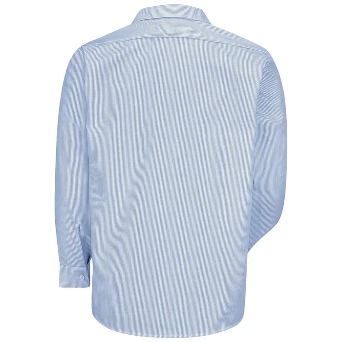 Red Kap® Men's Long Sleeve Industrial Stripe Work Shirt - SL10