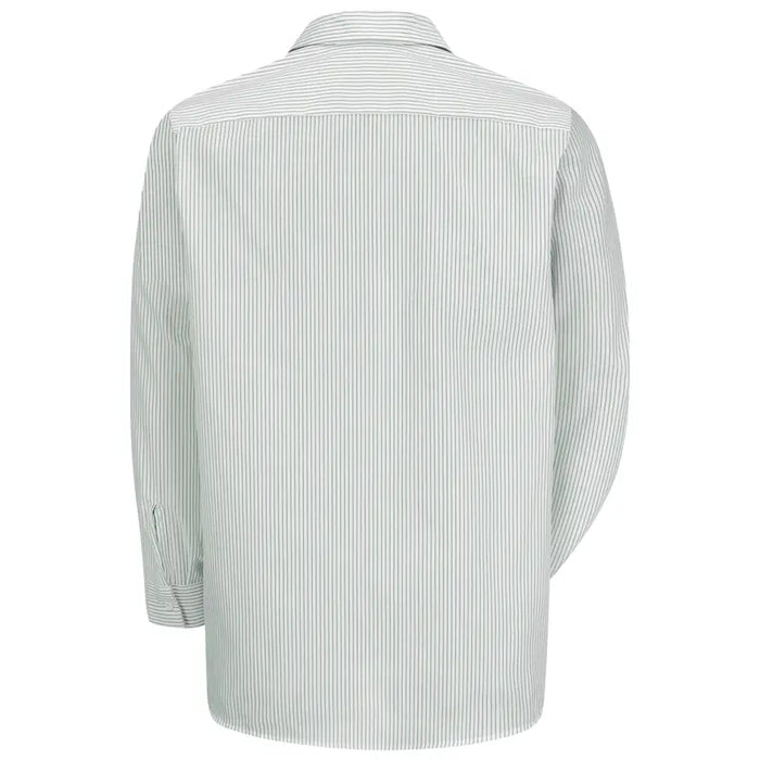Red Kap® Men's Long Sleeve Industrial Striped Work Shirt - SP10