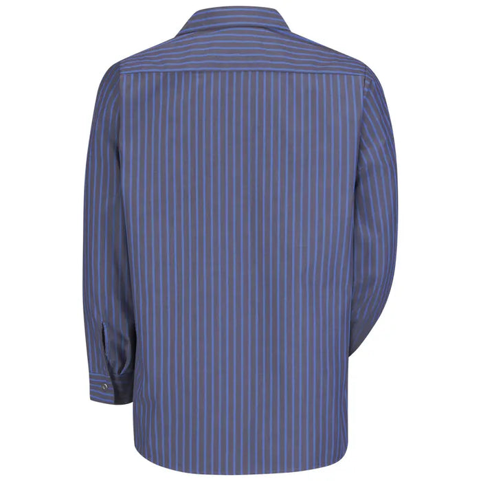 Red Kap® Men's Long Sleeve Industrial Work Shirt - SP14-STRIPE