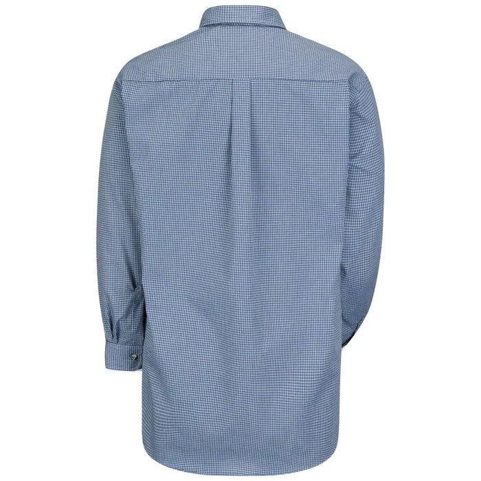 Red Kap® Men's Long Sleeve Mini-Plaid Uniform Shirt - SP74