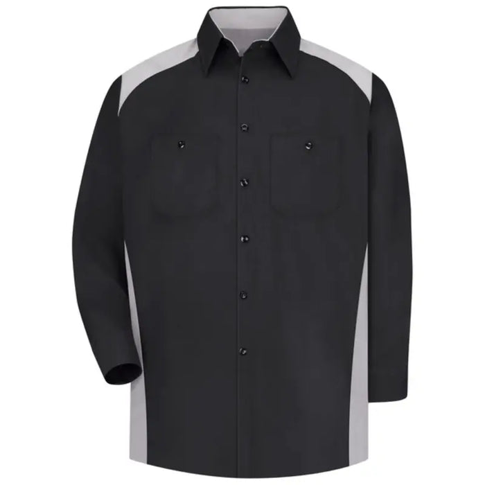 Red Kap® Men's Long Sleeve Motorsports Work Shirt - SP18