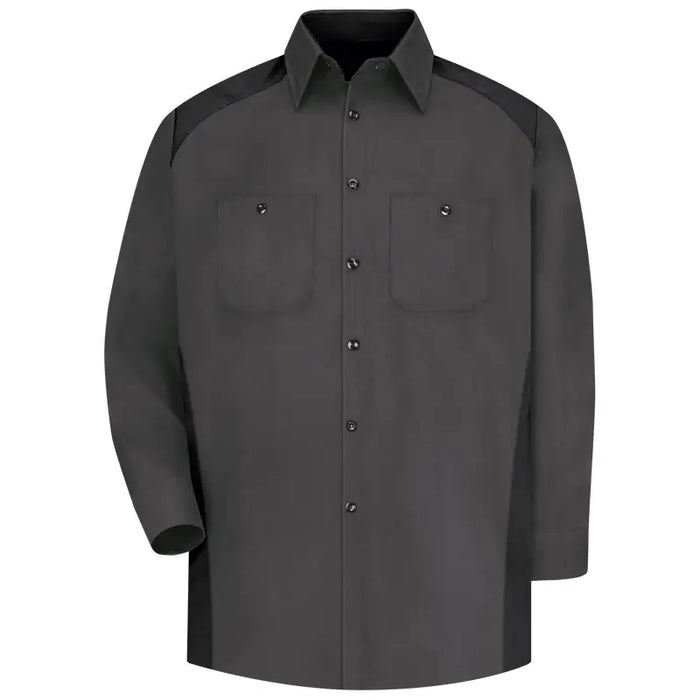 Red Kap® Men's Long Sleeve Motorsports Work Shirt - SP18