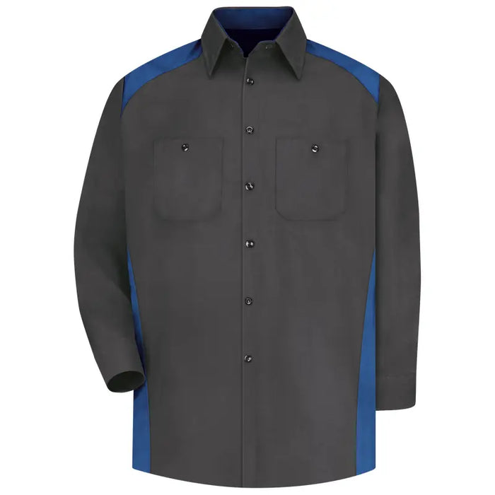 Red Kap® Men's Long Sleeve Motorsports Work Shirt - SP18
