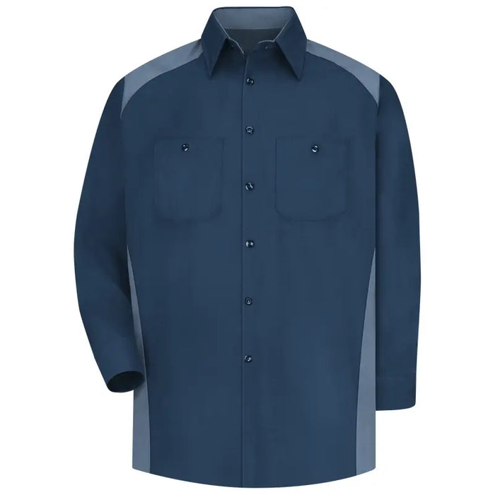 Red Kap® Men's Long Sleeve Motorsports Work Shirt - SP18