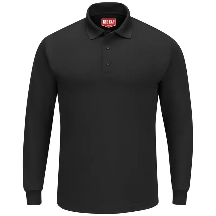 Red Kap® Men's Long Sleeve Performance Knit® Polo - Lightweight - SK6L