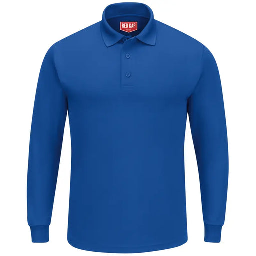 Red Kap® Men's Long Sleeve Performance Knit® Polo - Lightweight - SK6L