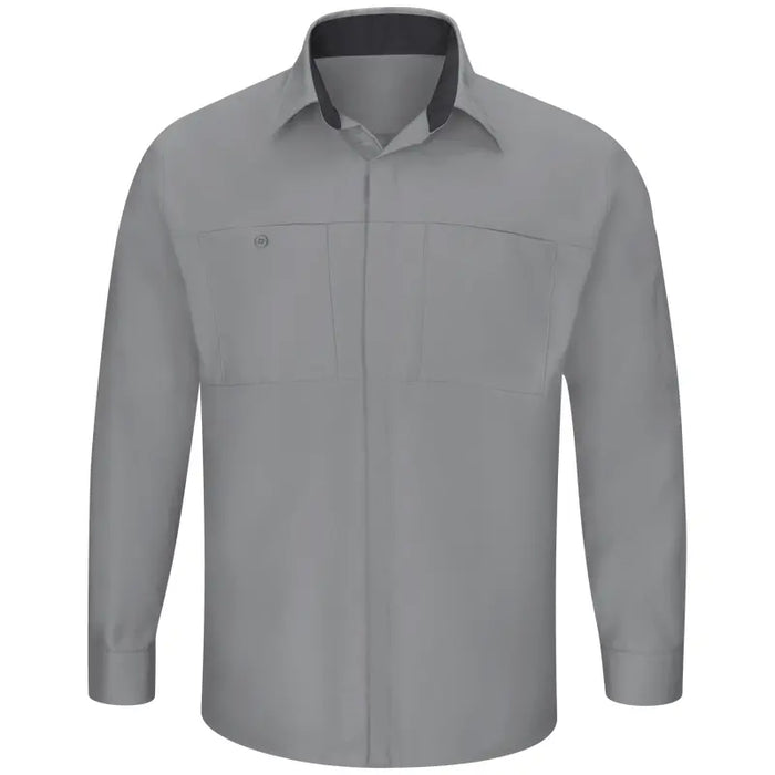 Red Kap® Men's Long Sleeve Performance Work Shirt - Oilblok Technology - SY32