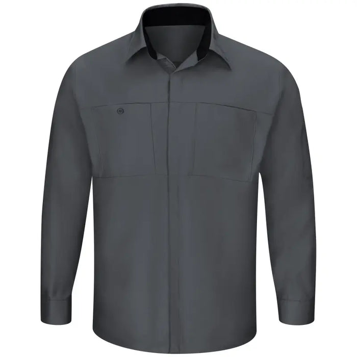 Red Kap® Men's Long Sleeve Performance Work Shirt - Oilblok Technology - SY32