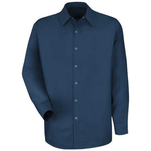 Red Kap® Men's Long Sleeve Specialized Pocketless Work Shirt - SP16