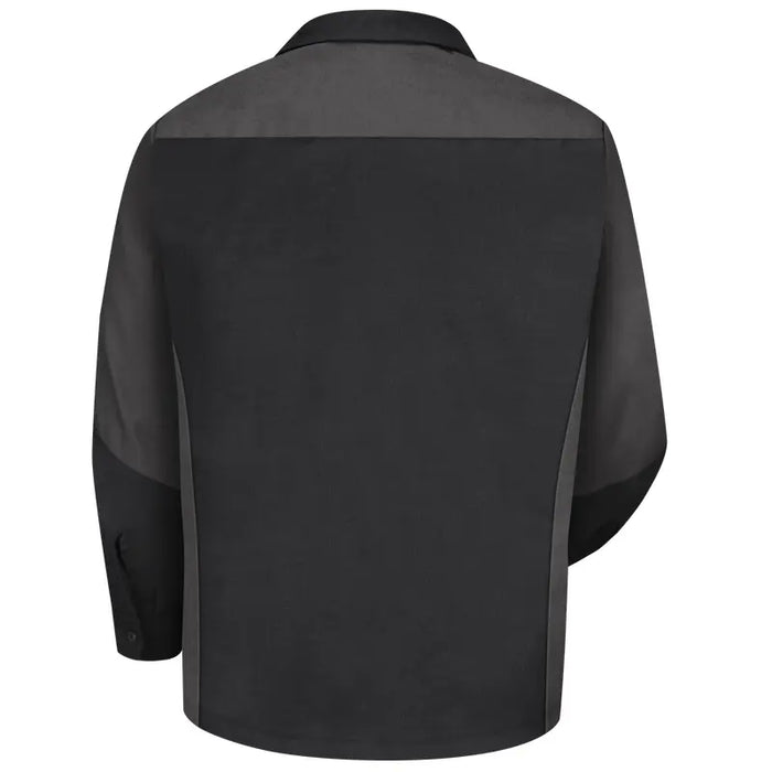 Red Kap® Men's Long Sleeve Two-Tone Crew Shirt - SY10