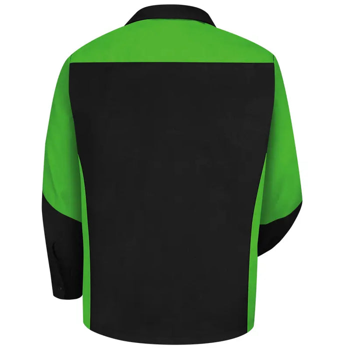 Red Kap® Men's Long Sleeve Two-Tone Crew Shirt - SY10