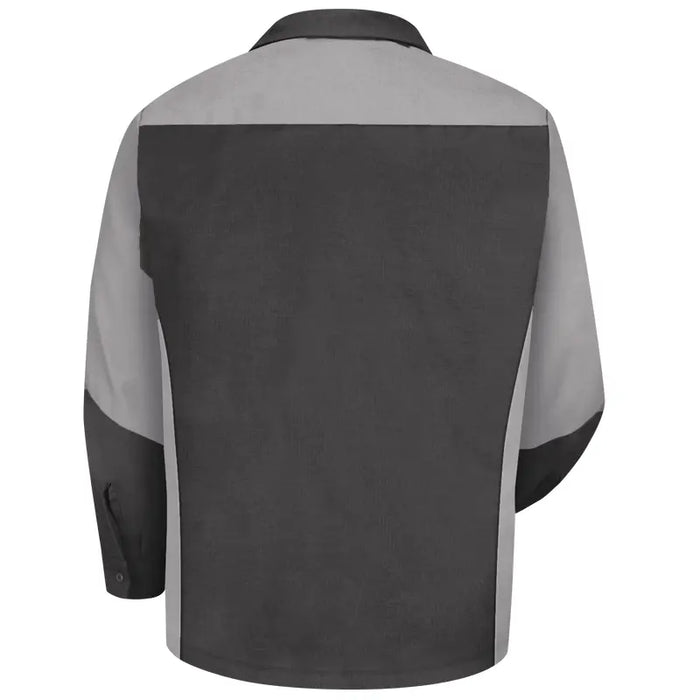 Red Kap® Men's Long Sleeve Two-Tone Crew Shirt - SY10