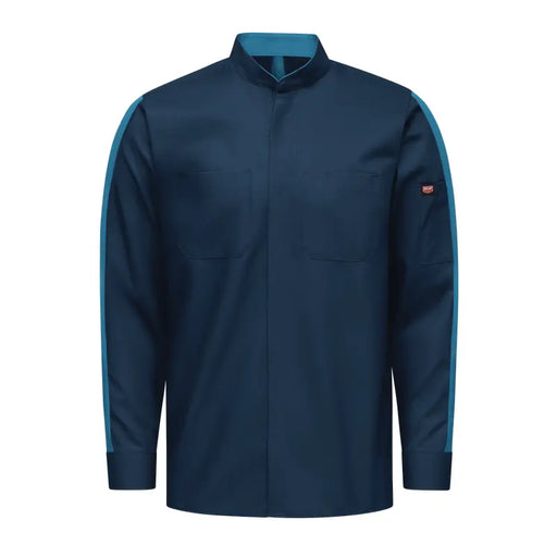 Red Kap® Men's Long Sleeve Two-Tone Pro+ Work Shirt - SX36-COLORBLOCK