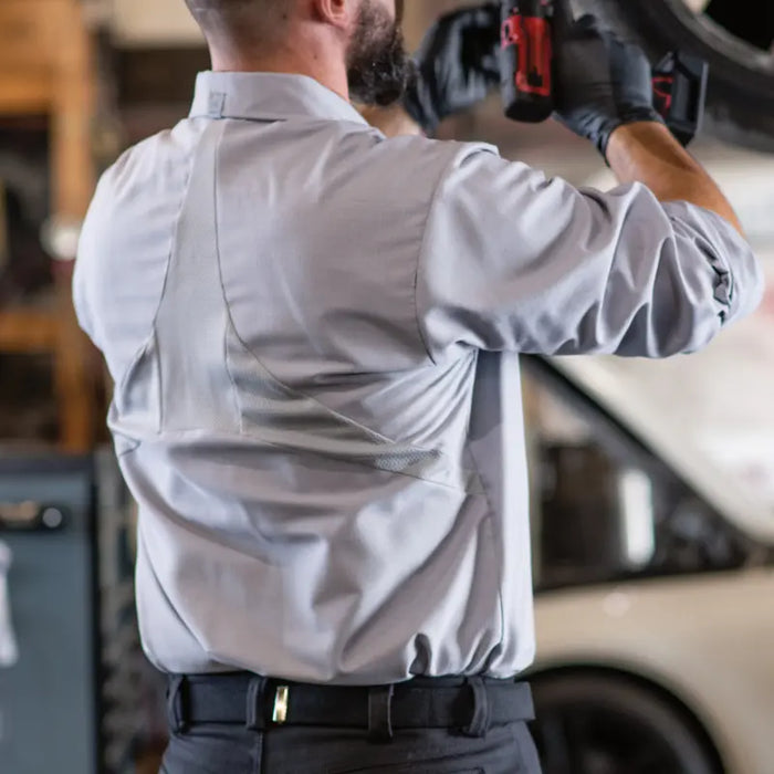 Red Kap® Men's Long Sleeve Work Shirt - SX10