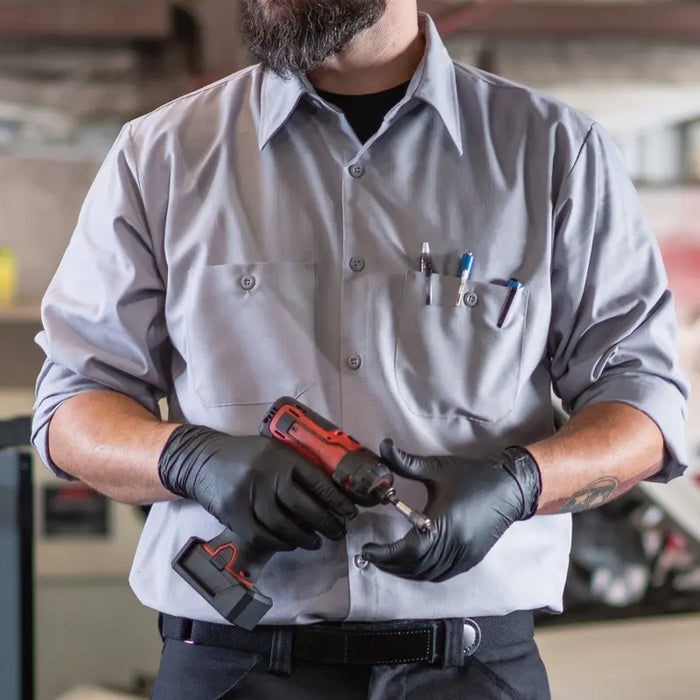 Red Kap® Men's Long Sleeve Work Shirt - SX10