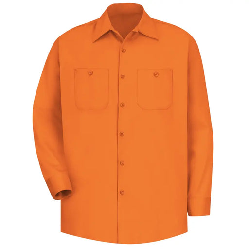 Red Kap® Men's Long Sleeve Wrinkle-Resistant Cotton Work Shirt - SC30-6.4
