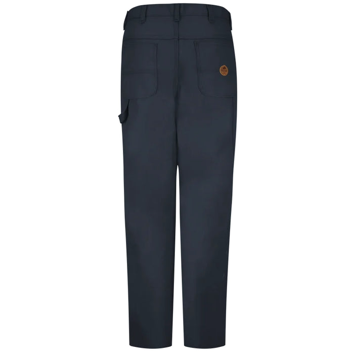 Red Kap® Men's Loose Fit Duck Dungaree Work Pants - Navy Duck - PD30ND