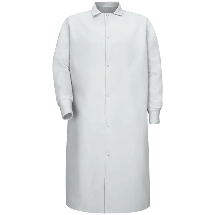 Red Kap® Men's Pocketless Butcher Coat with Knit Cuffs - KS60