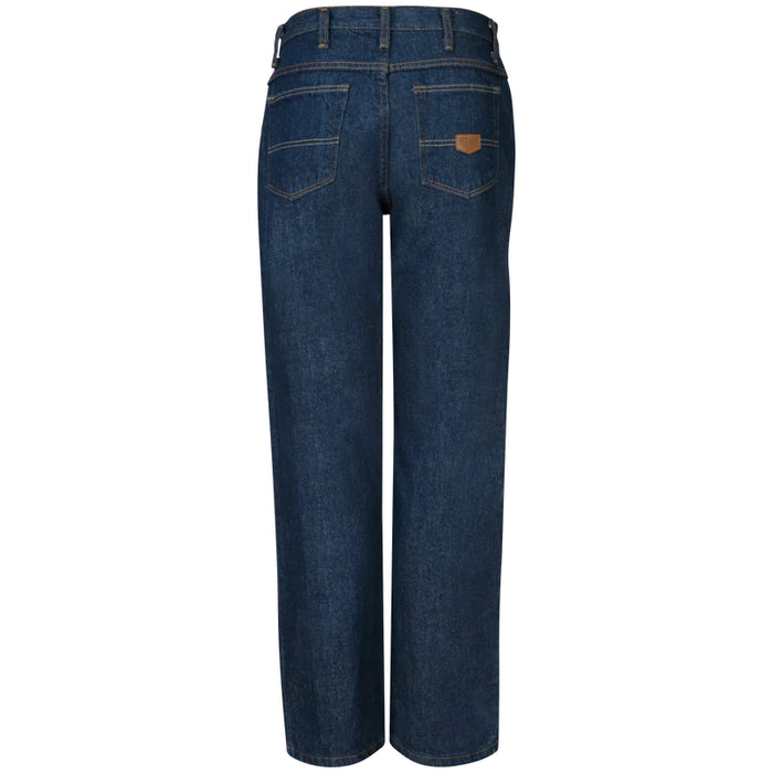Red Kap® Men's Relaxed Fit Tapered Leg Jean - Prewashed Indigo - PD60PW