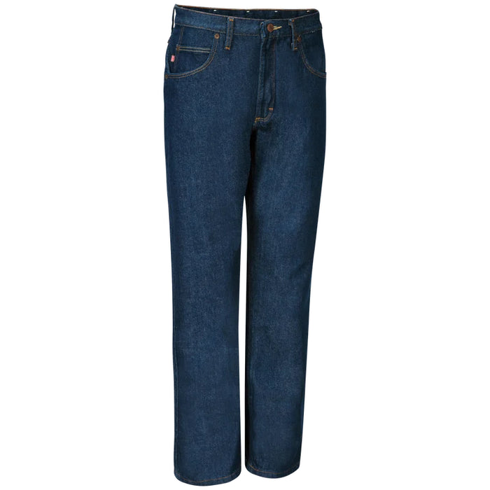 Red Kap® Men's Relaxed Fit Tapered Leg Jean - Prewashed Indigo - PD60PW