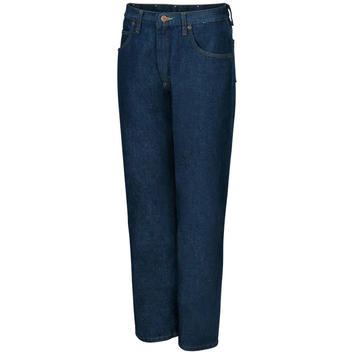 Red Kap® Men's Relaxed Fit Tapered Leg Jean - Prewashed Indigo - PD60PW