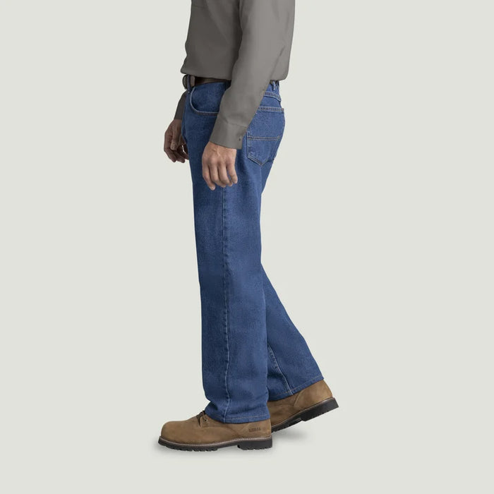 Red Kap® Men's Relaxed Fit Tapered Leg Jean - Stonewash - PD60SW