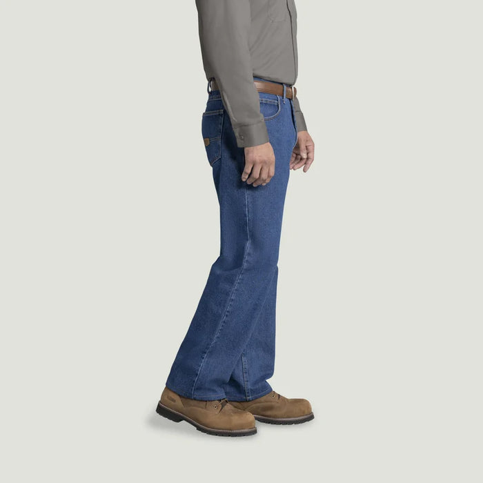 Red Kap® Men's Relaxed Fit Tapered Leg Jean - Stonewash - PD60SW