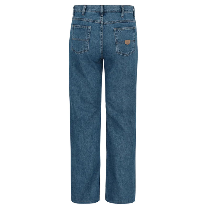 Red Kap® Men's Relaxed Fit Tapered Leg Jean - Stonewash - PD60SW