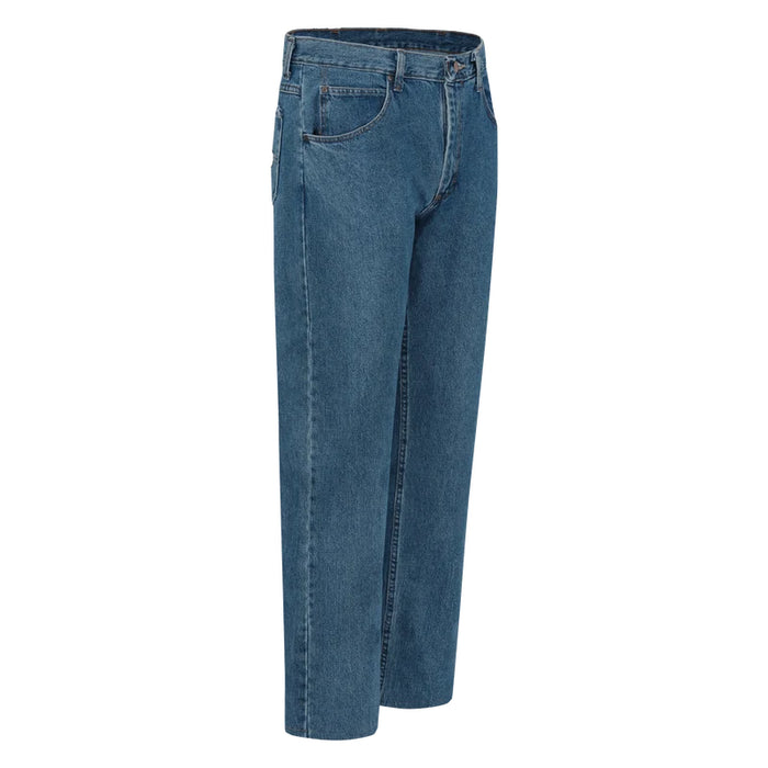 Red Kap® Men's Relaxed Fit Tapered Leg Jean - Stonewash - PD60SW