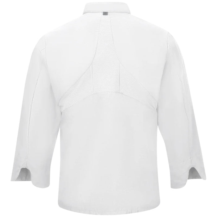 Red Kap® Men's Ripstop Fabric Chef Coat with OilBlok + MIMIX® - 042X