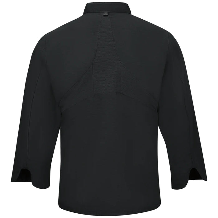 Red Kap® Men's Ripstop Fabric Chef Coat with OilBlok + MIMIX® - 042X