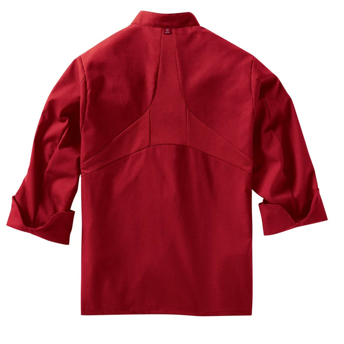 Red Kap® Men's Ripstop Fabric Chef Coat with OilBlok + MIMIX® - 042X
